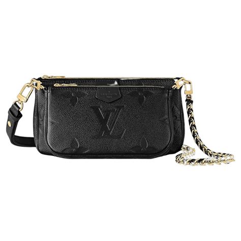 louis vuitton bag multi pochette black
